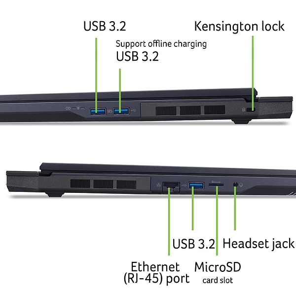 Фото - Ноутбук игровой Acer Predator Helios Neo 18 PHN18-72 (NH.QVLEU.007) Abyssal Black