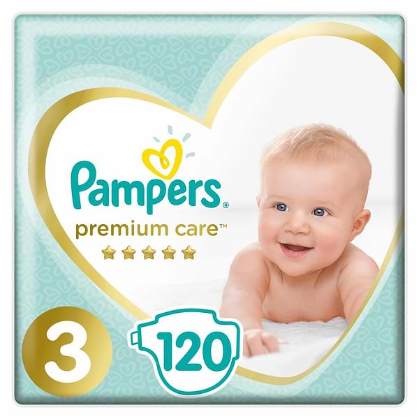 Фото - Одноразовые подгузники Pampers Premium 3 120 шт. (4015400465461)