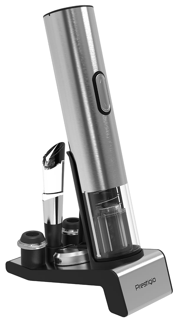 Фото - Штопор Prestigio Garda Smart Wine Opener Silver (PWO105SL)