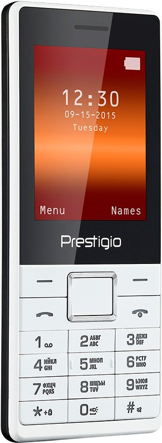 Фото - Мобильный телефон Prestigio 1241 Muze A1 White (PFP1241DUOWHITE)