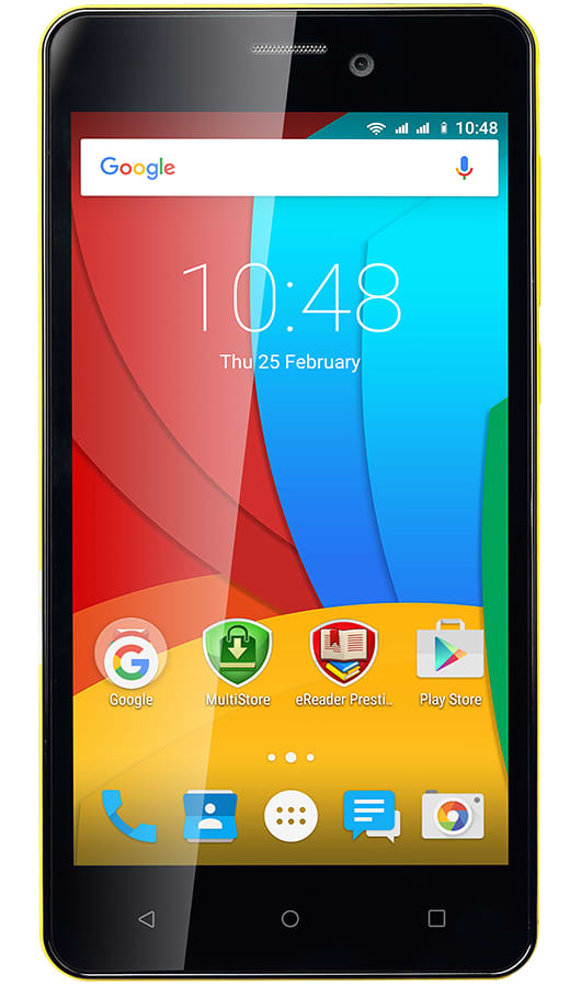 Фото - Смартфон Prestigio Wize P3 3508 Dual Sim Yellow