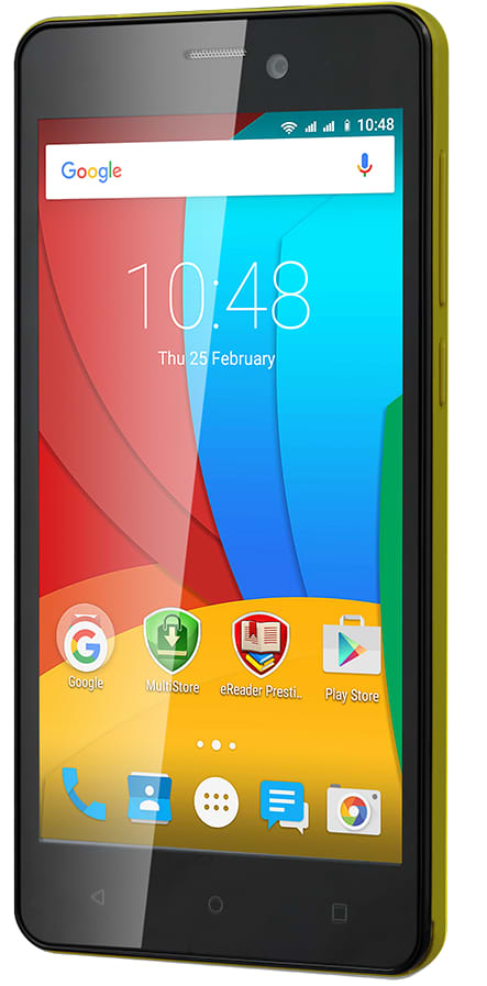 Фото - Смартфон Prestigio Wize P3 3508 Dual Sim Yellow