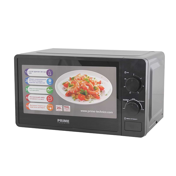 Фото - Мікрохвильова піч (НВЧ) Prime Technics PMW 20764 KB