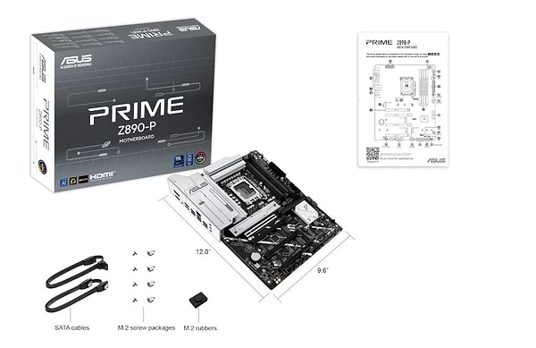 Фото - Материнська плата Asus PRIME Z890-P DDR5