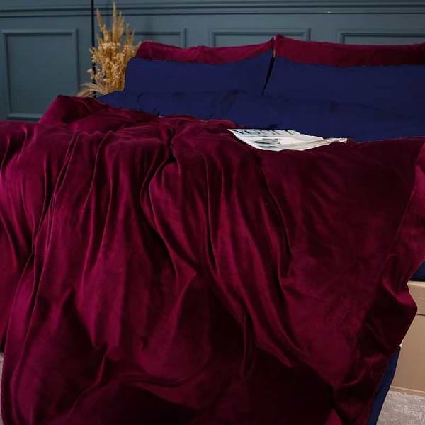 Фото - Комплект постільної білизни дитячий MirSon Велюр Winter Frost 28-0006 + 28-0002 Primula Velvet 110х140 (2200004006994)