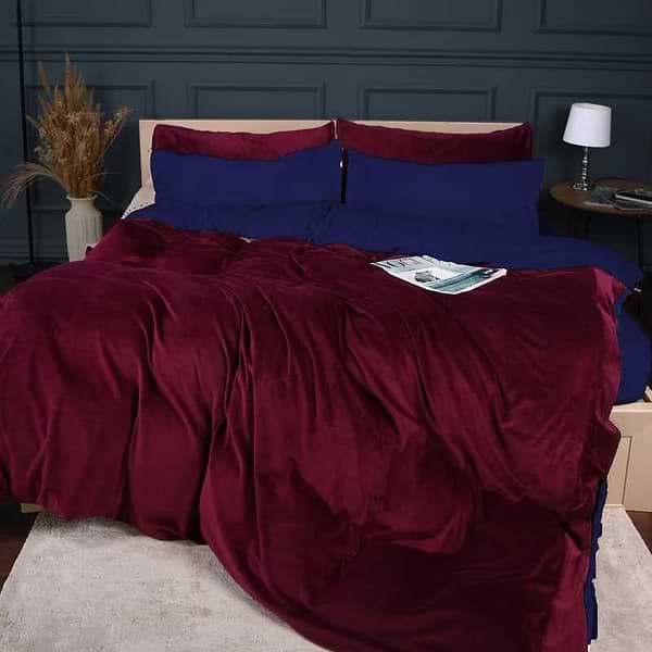 Фото - Комплект постільної білизни дитячий MirSon Велюр Winter Frost 28-0006 + 28-0002 Primula Velvet 110х140 (2200004006994)