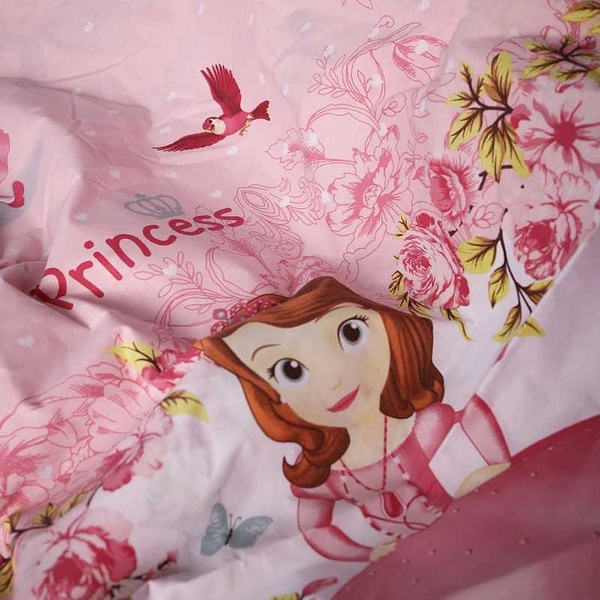 Фото - Комплект постельного белья детский MirSon 110х140 17-0701 Princess Sofia Ranforce Elite (2200010458336)