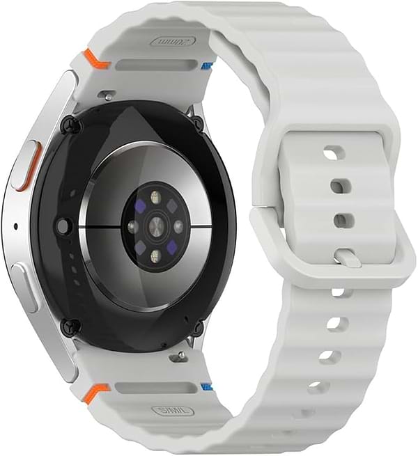 Фото - Уцінка - Ремінець для смарт-годинника BeCover Ribbed Tape for Samsung Galaxy Watch (20mm) 3 41mm/4 40mm-44mm/5 40-44mm/6 40-44mm/7 40-44mm Lite Gray (712045)