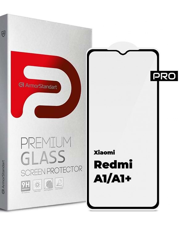 Фото - Захисне скло для смартфону Armorstandart Pro for Xiaomi Redmi A1 / A1+ / Poco C50 Black (ARM62818)