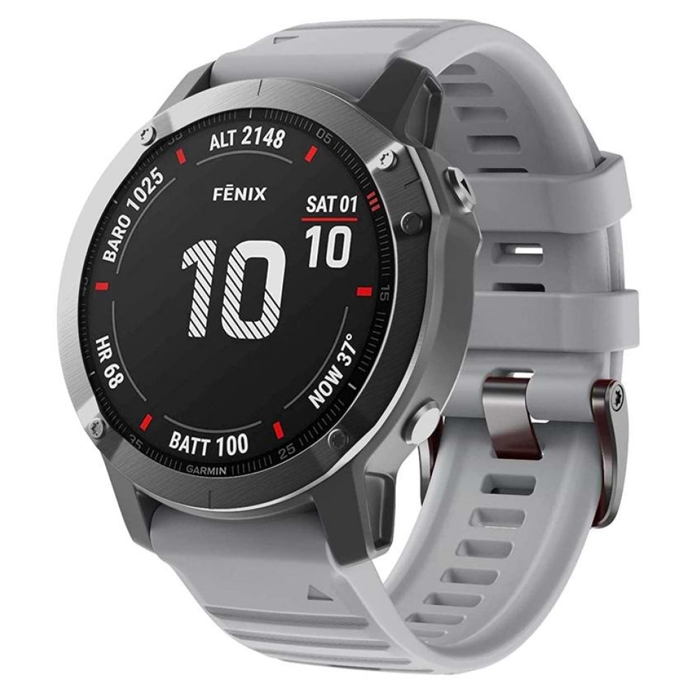 Ремінець для смарт-годинника ArmorStandart Silicone for Garmin 22mm Grey (ARM60797)