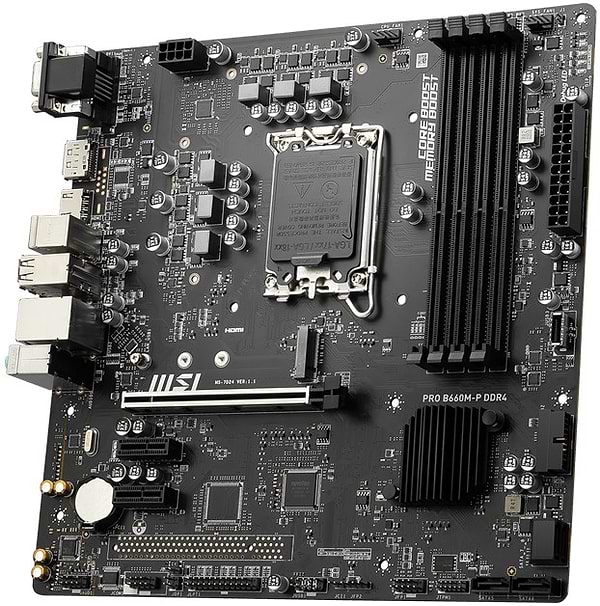 Фото - Материнская плата MSI PRO B660M-P DDR4