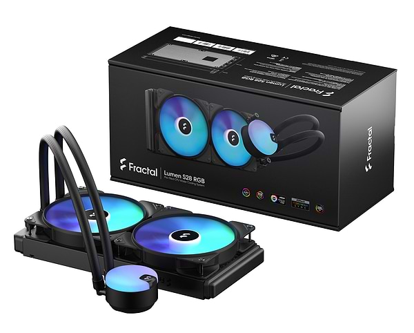 Фото - Водяная система охлаждения Fractal design Lumen S28 RGB v2 (FD-W-L1-S2812)