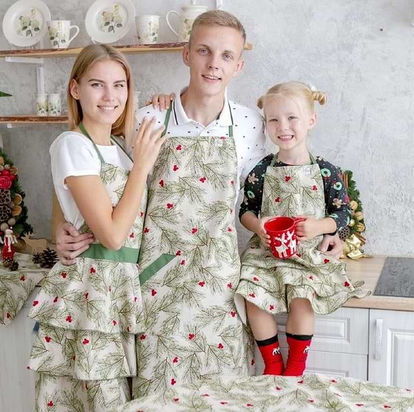 Фото - Фартух Прованс з воланами "Ялинка" (013751)