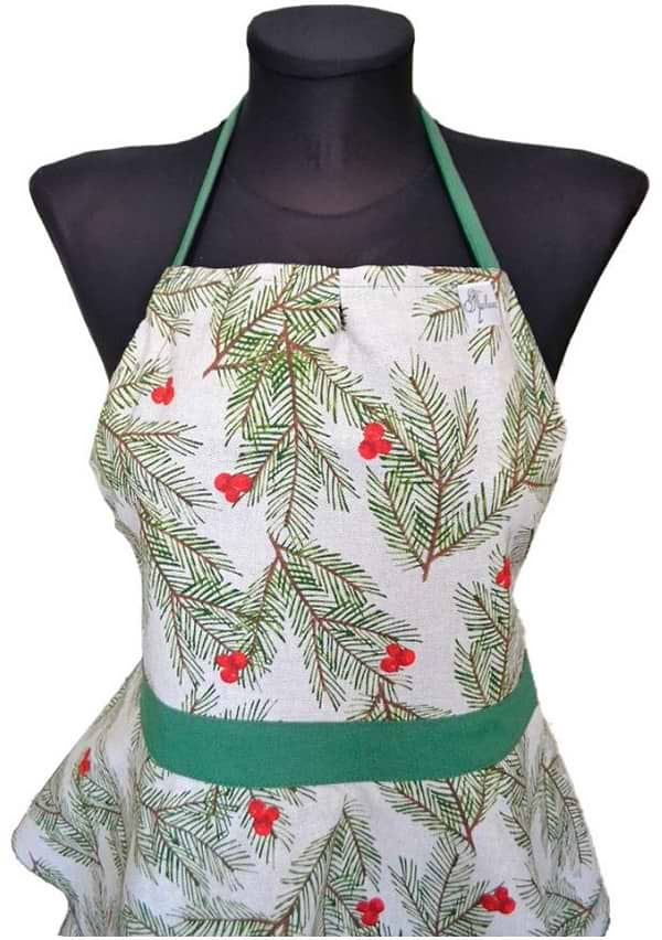 Фото - Фартух Прованс з воланами "Ялинка" (013751)