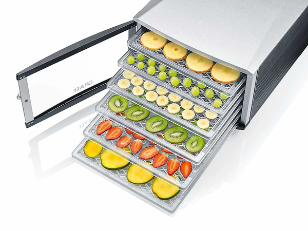 Фото - Сушарка для фруктів та овочів Graef DA 506