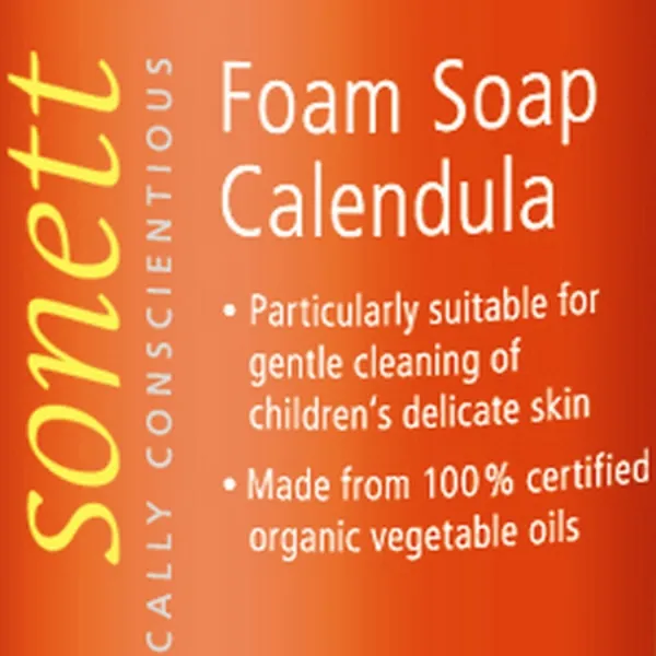 Фото - Мило рідке дитяче Sonett органічне Календула 200 мл
