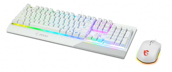 Фото - Клавиатура+мышь MSI Vigor GK30 COMBO WHITE UA (S11-04UA302-CLA)