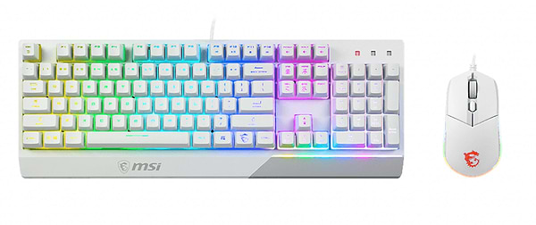 Фото - Клавиатура+мышь MSI Vigor GK30 COMBO WHITE UA (S11-04UA302-CLA)