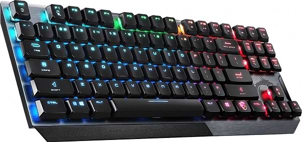 Фото - Клавіатура дротова ігрова MSI Vigor GK50 Low Profile TKL UA (S11-04UA210-GA7)