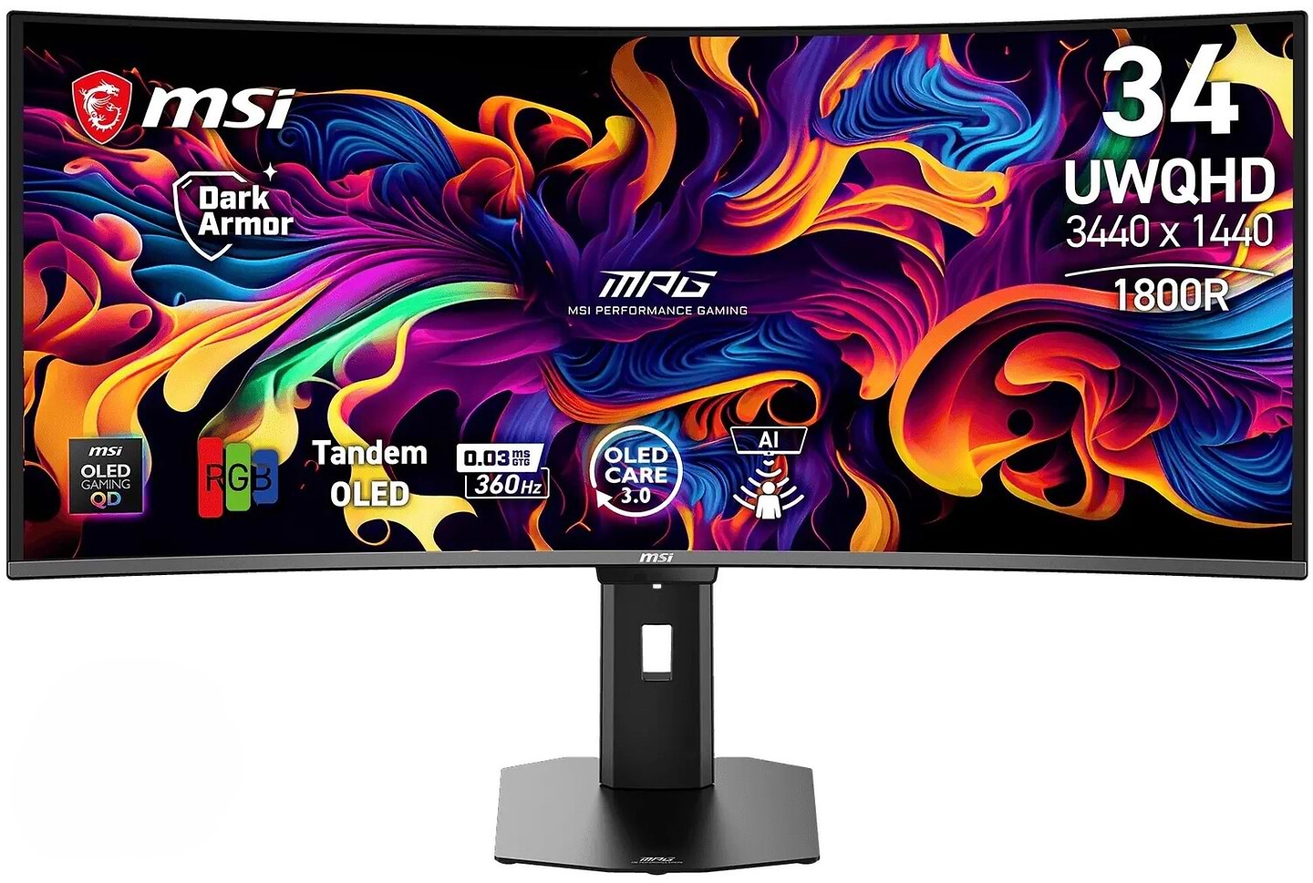 Монитор игровой MSI MPG 341CQR QD-OLED X36