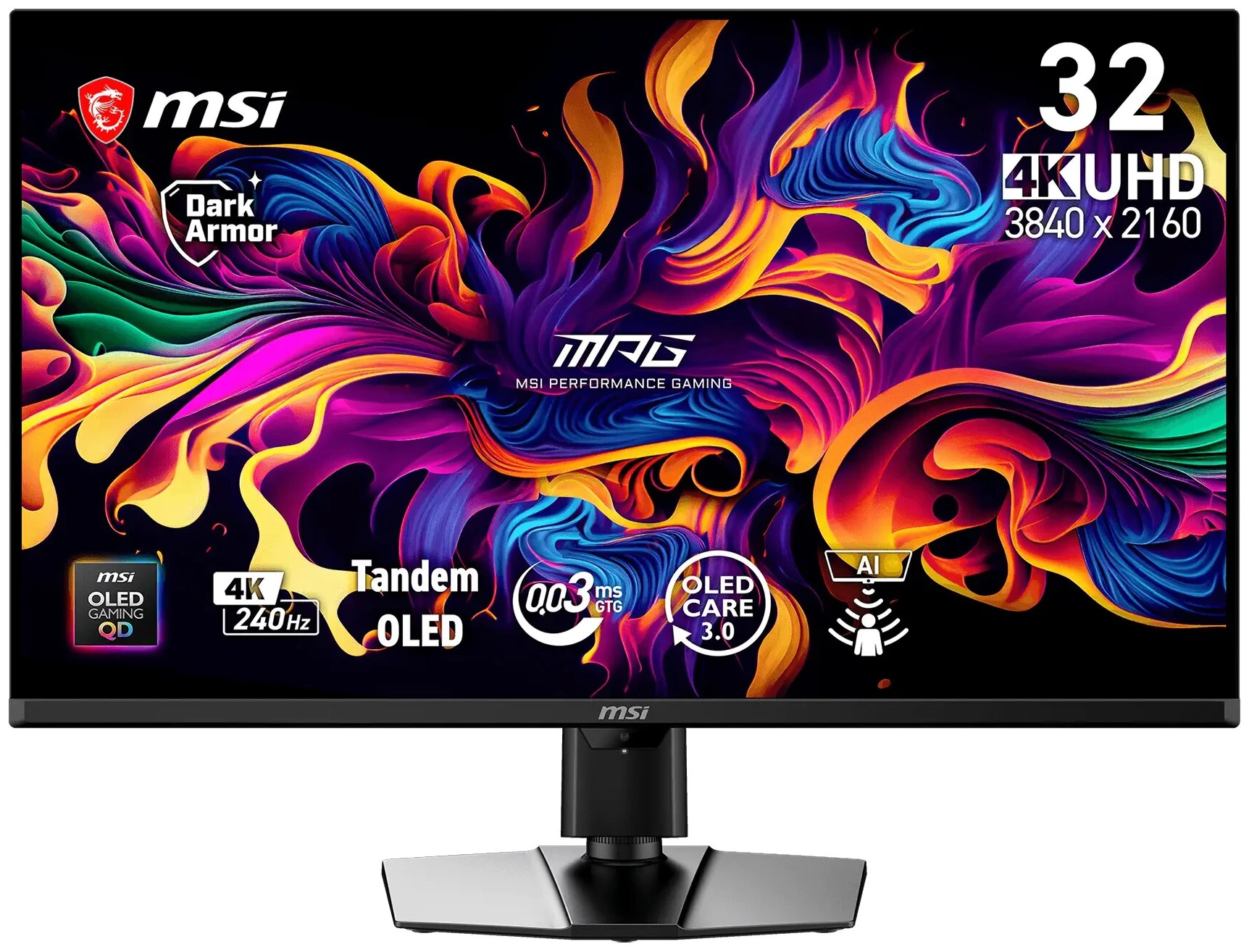 Монітор ігровий MSI MPG 322UR QD-OLED X24