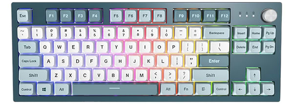 Фото - Клавиатура проводная игровая Montech Montech MKey TKL Freedom (MK87FR)