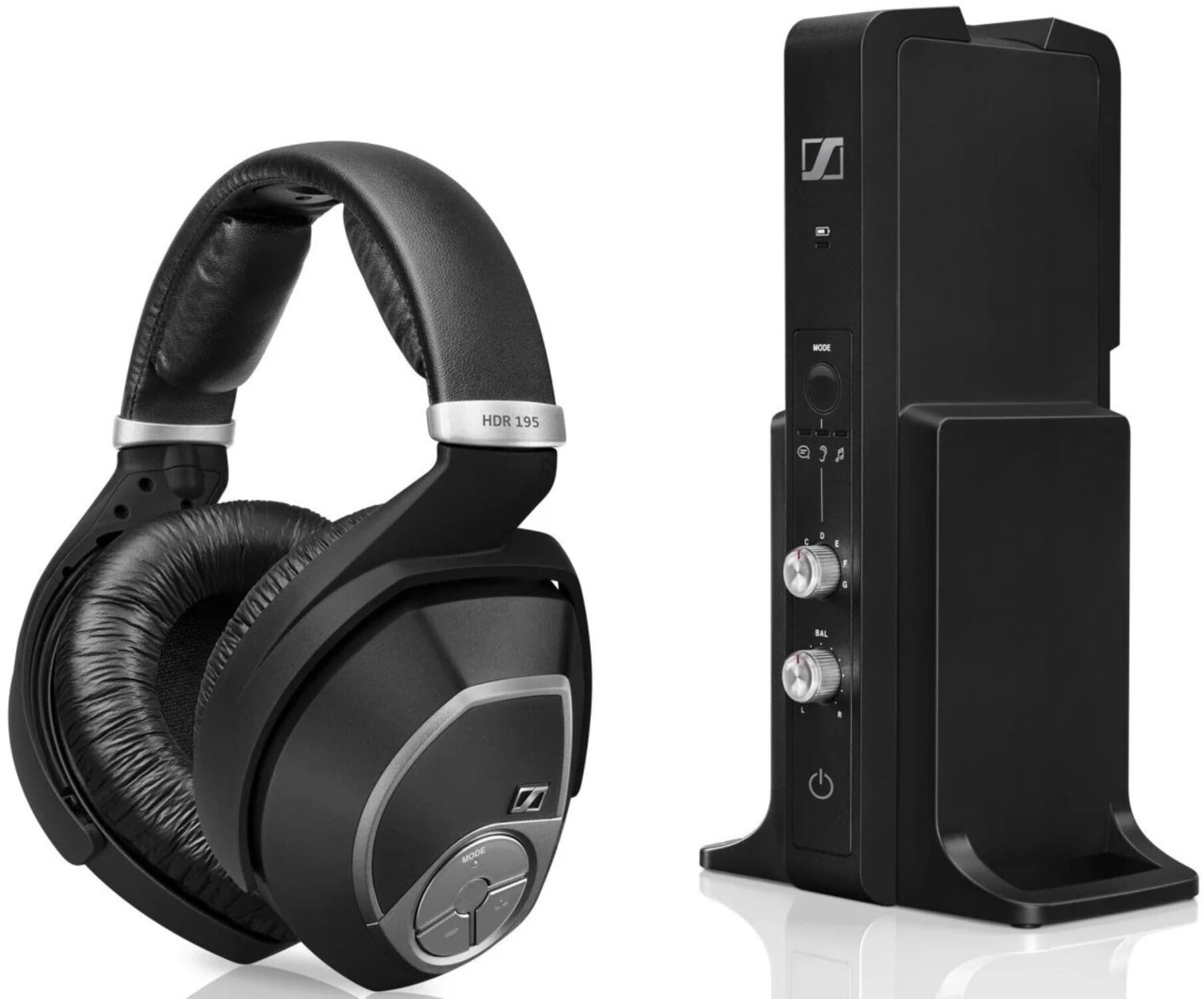 Навушники повнорозмірні бездротові Sennheiser RS 195-U - Фото 1