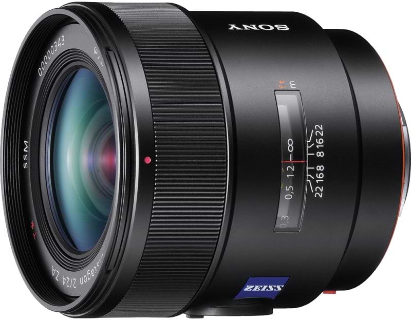 Микроповреждение - Объектив к фотокамере Sony 24mm f/2.0 SSM Carl Zeiss (SAL24F20Z.AE)