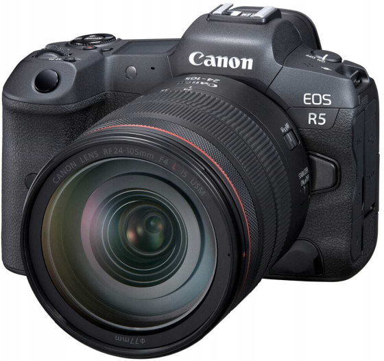 Фотокамера беззеркальная Canon EOS R5 + RF 24-105 f/4.0 L IS (4147C069)