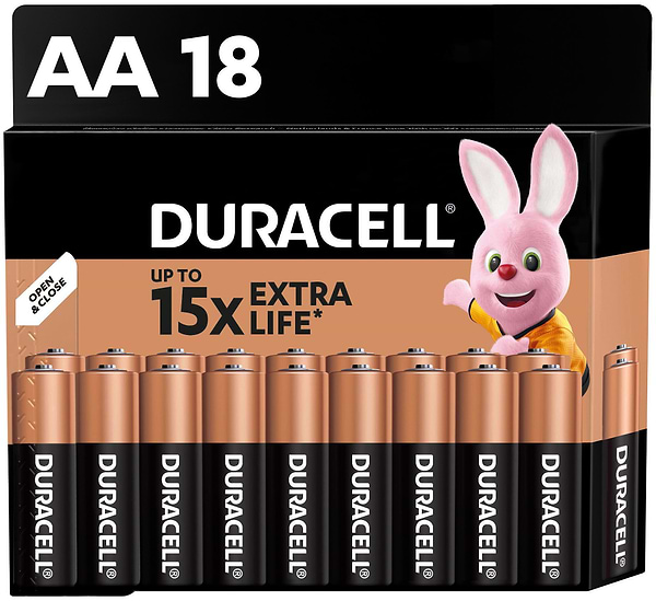 Фото - Батарейка тип AA Duracell MN1500 (LR06) 1х18 шт. (5002770)