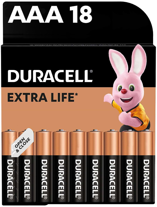 Фото - Комплект техники Duracell Элемент питания+ Элемент питания Duracell MN1500 (LR06) 1х18 шт. (5002770) + MN2400 (LR03) 18 шт. (5002779)