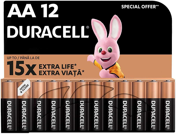Фото - Батарейка тип AA Duracell MN1500 (LR06) 1х12 шт. (81545412)