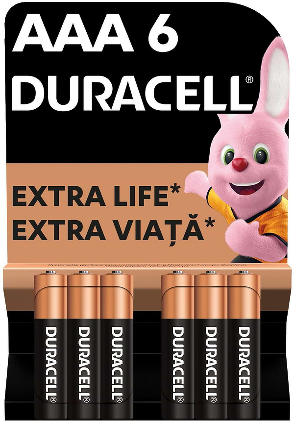 Фото - Батарейка тип AAA Duracell MN-2400 (LR-03) 5+1