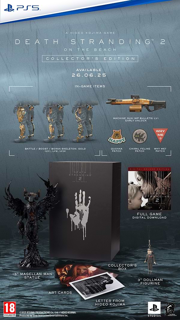 Фото - Игровой диск PS5 Death Stranding 2: On the Beach [Collector's Edition]