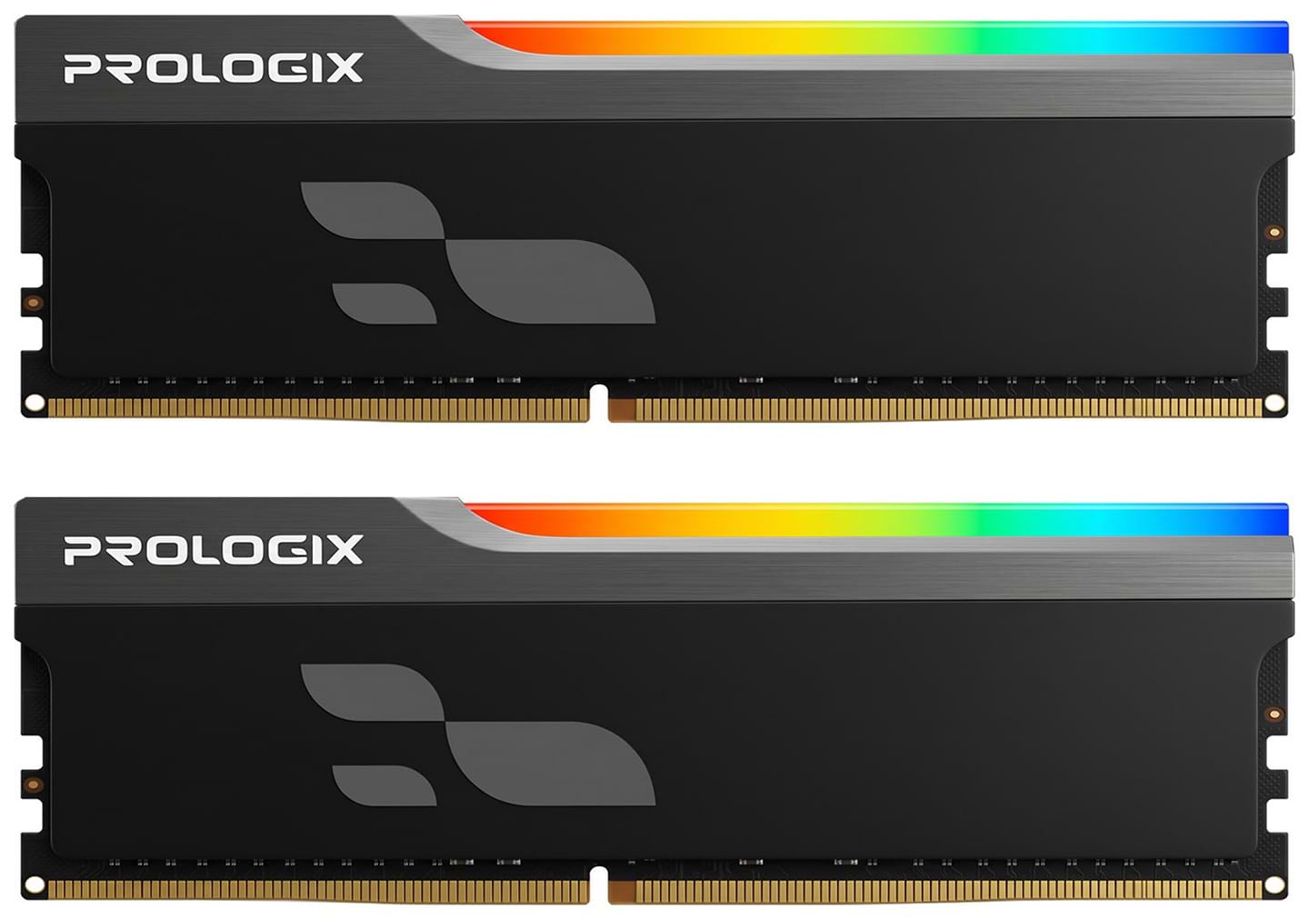 Пам'ять DDR ProLogix DDR4 2x8GB/3600 Onyx Black RGB (PRO16GB3600YBR4K)