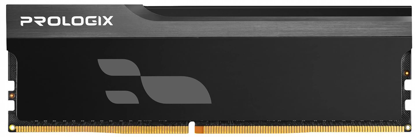 Пам'ять DDR ProLogix DDR5 16GB/5600 Onyx Black (PRO16GB5600YB5)