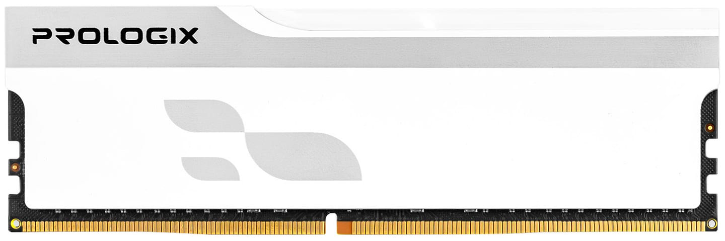 Пам'ять DDR ProLogix DDR5 16GB/5600 Onyx White (PRO16GB5600YW5)