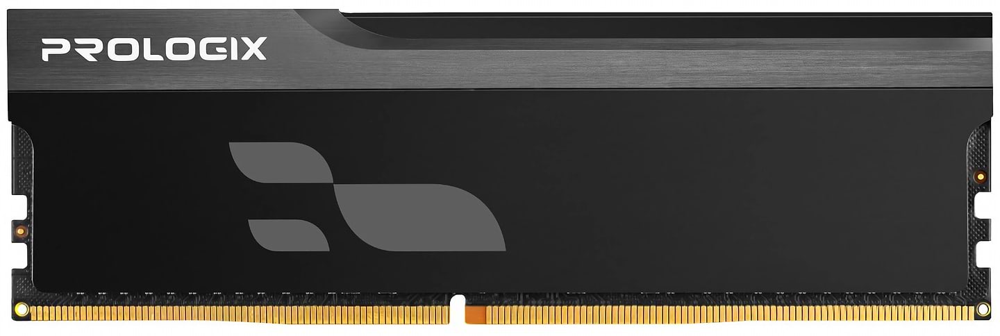 Пам'ять DDR ProLogix DDR5 16GB/6000 Onyx Black (PRO16GB6000YB5)
