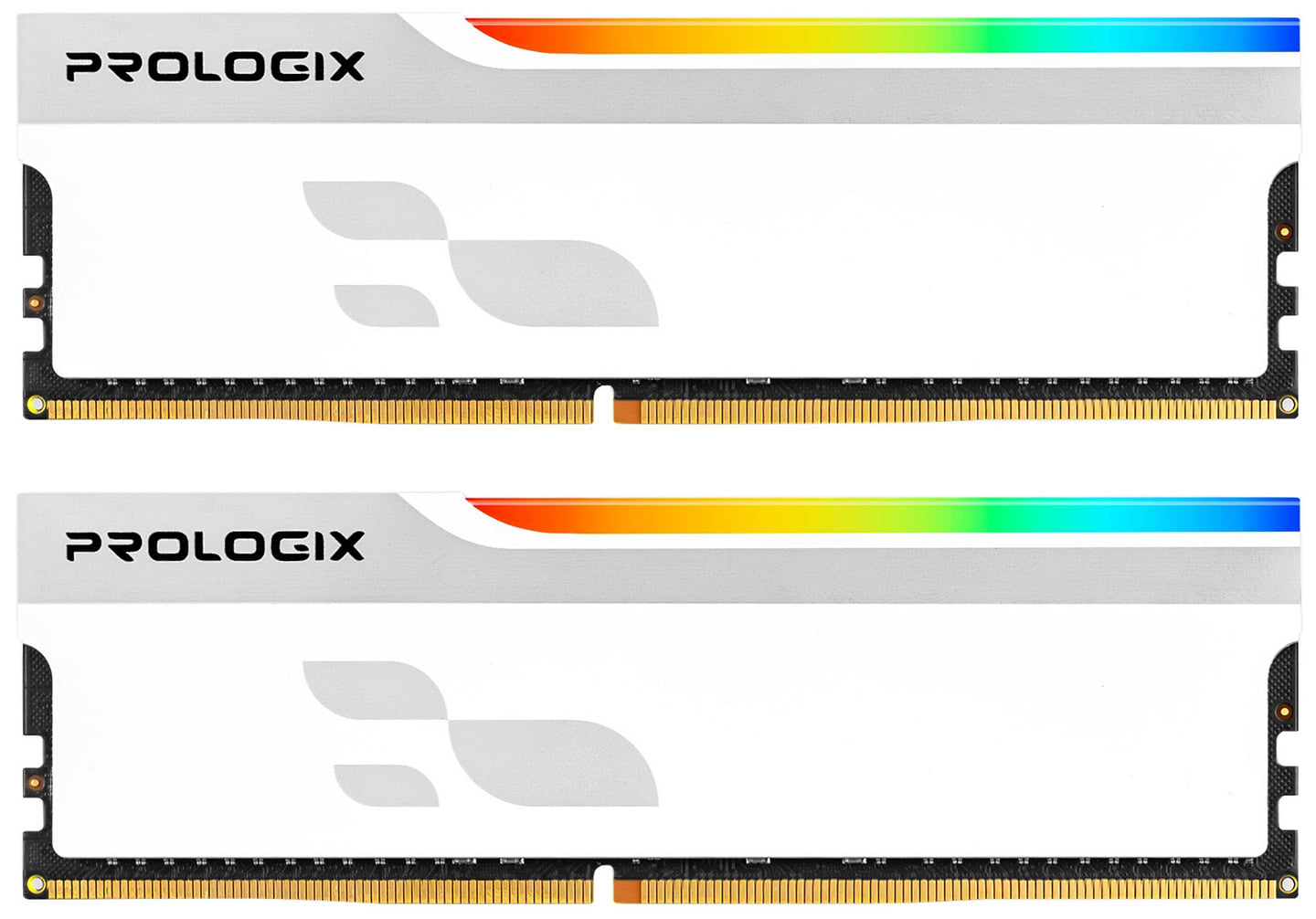 Пам'ять DDR ProLogix DDR5 2x16GB/6000 Onyx White RGB (PRO32GB6000YWR5K)