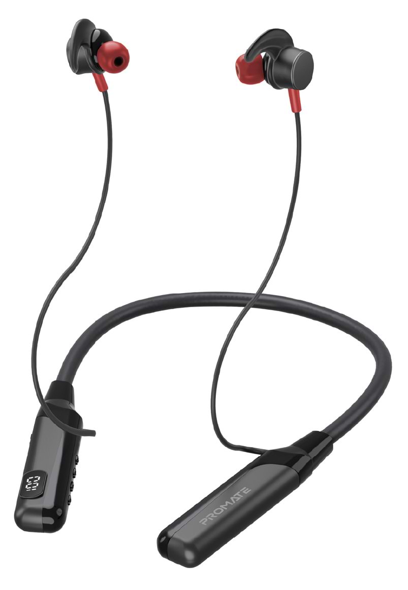 Наушники вкладыши беспроводные Promate Blend.Black - Фото 1