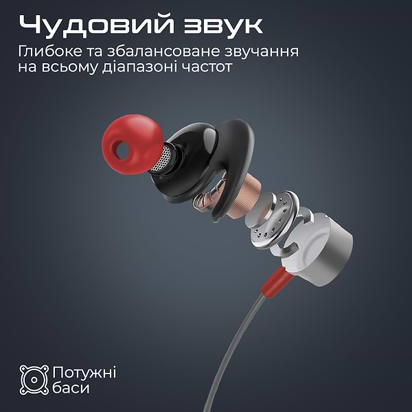 Фото - Уценка - Наушники вкладыши беспроводные Promate Blend.Black