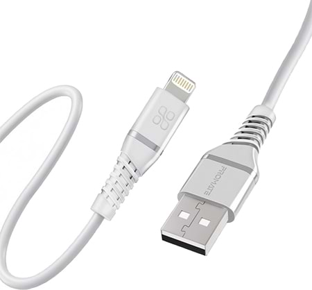 Кабель Promate Powerline-ai120 White - Фото 1