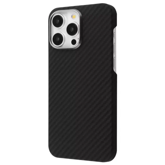 Чохол для смартфону
 Proove Carbon Slim with Magnetic Ring iPhone 13 Pro Max full black (599630810)
