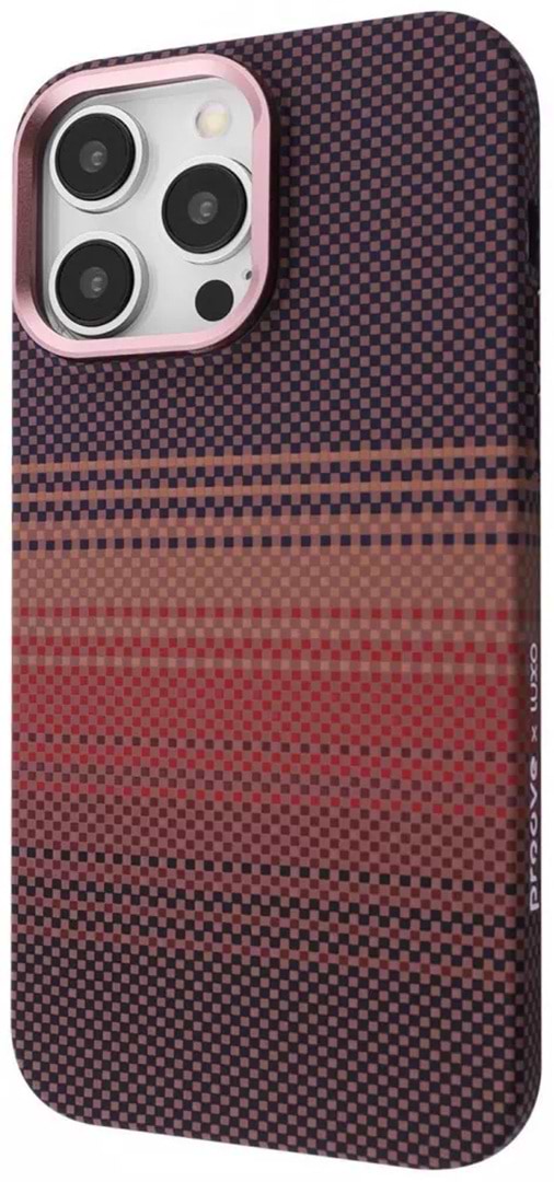 Чохол для смартфону Proove Gleam Case with Magnetic Ring iPhone 16 Pro Max gold stripes (PCGCIP16PM49)