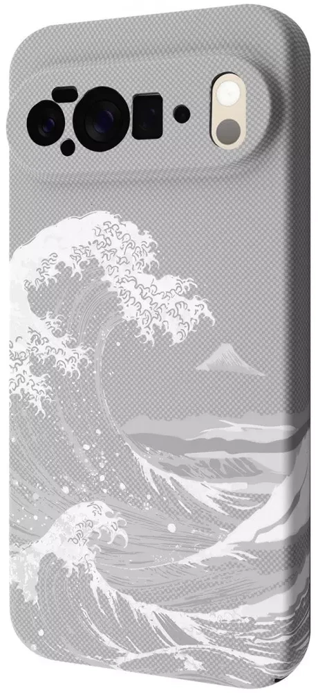 Чехол для смартфона Proove Gleam Case with Magnetic Ring Google Pixel 10 Pro XL white waves (PCGCGPGX1070)