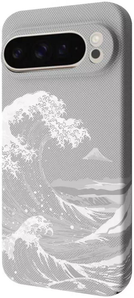 Чохол для смартфону Proove Gleam Case with Magnetic Ring Google Pixel 9 Pro XL white waves (PCGCGPGX0970)