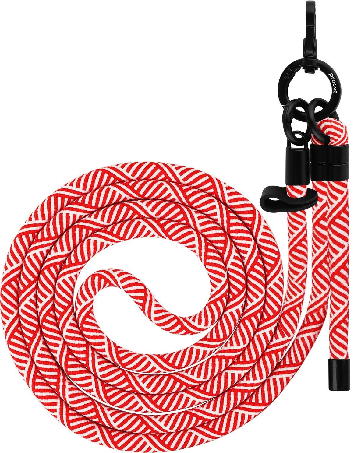 Ремешок для смартфона Proove Line Cross-Body Strap red/white (PSBSUNOC1529)