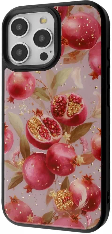 Чохол для смартфону Proove Muse Fleur Case with Magnetic Ring iPhone 16 Pro granat (PCMFIP16P0B3)