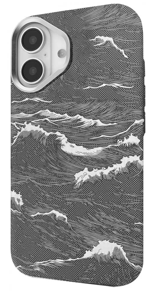 Чехол для смартфона Proove Gleam Case with Magnetic Ring iPhone 17 silver ocean (PCGCIP17075)