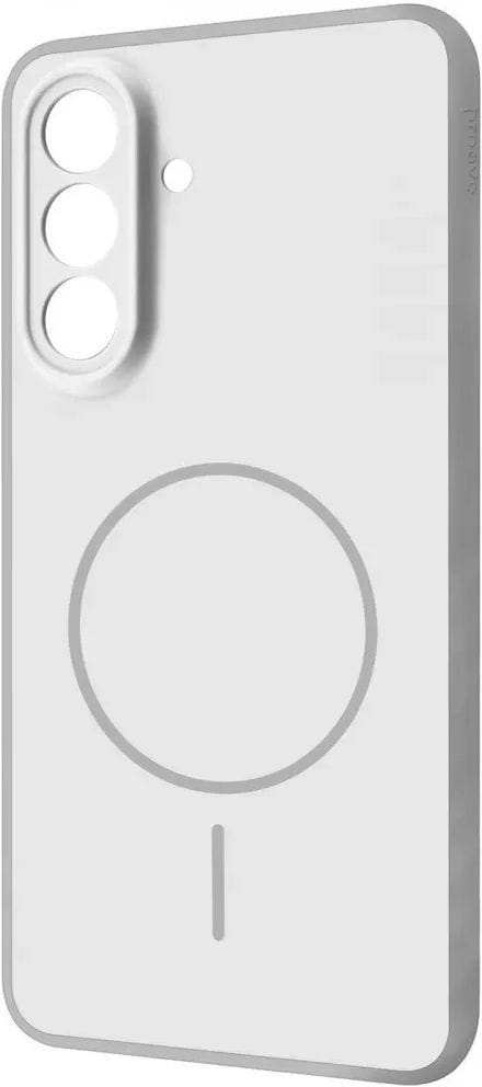 Чохол для смартфону Proove Softline Case with Magnetic Ring Samsung Galaxy S26 silver (PCLCSGS02629)